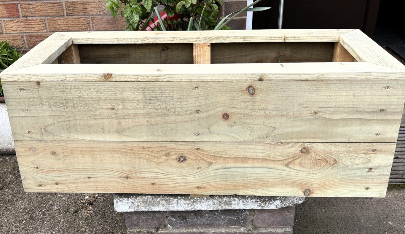 3' Wooden Planter (New) - £50