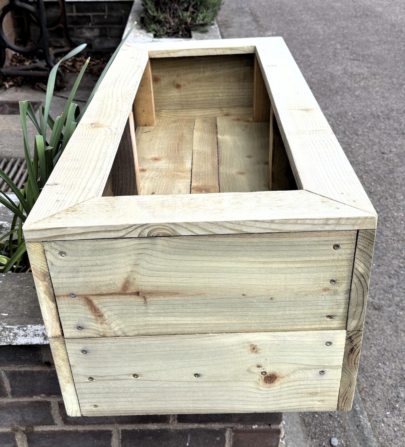3' Wooden Planter (New) - £50