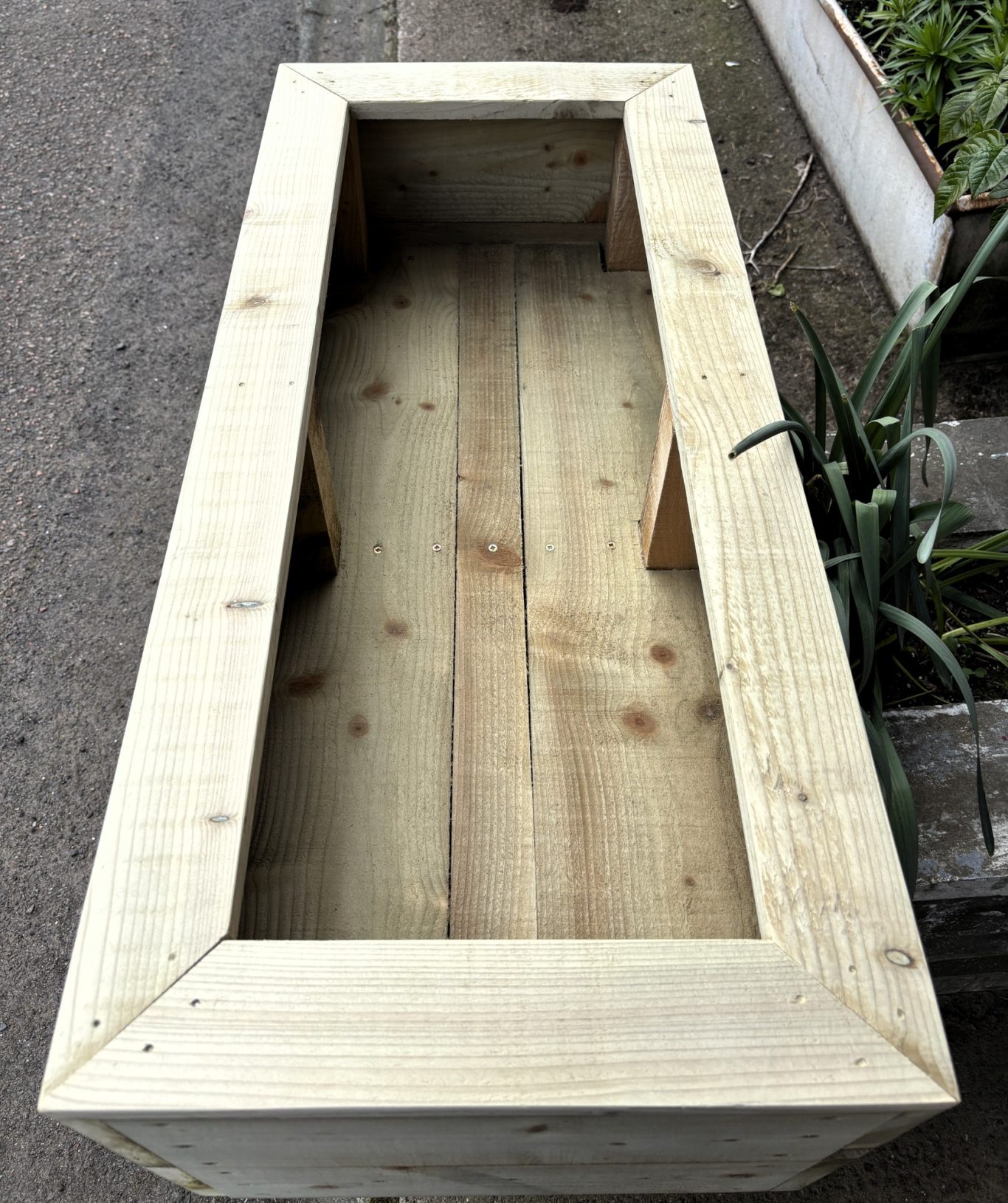 3' Wooden Planter (New) - £50