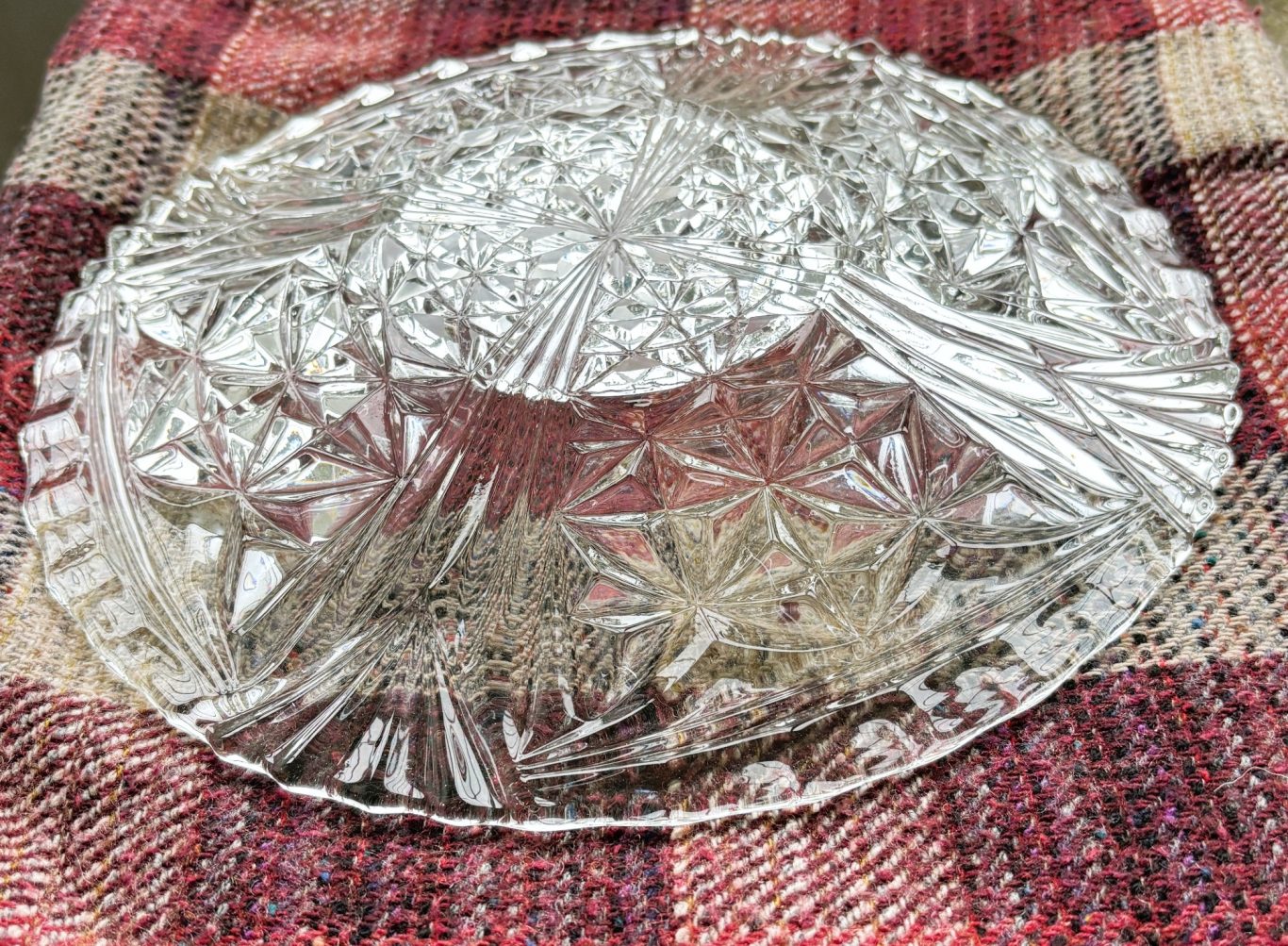 11" Glass Dish - £5